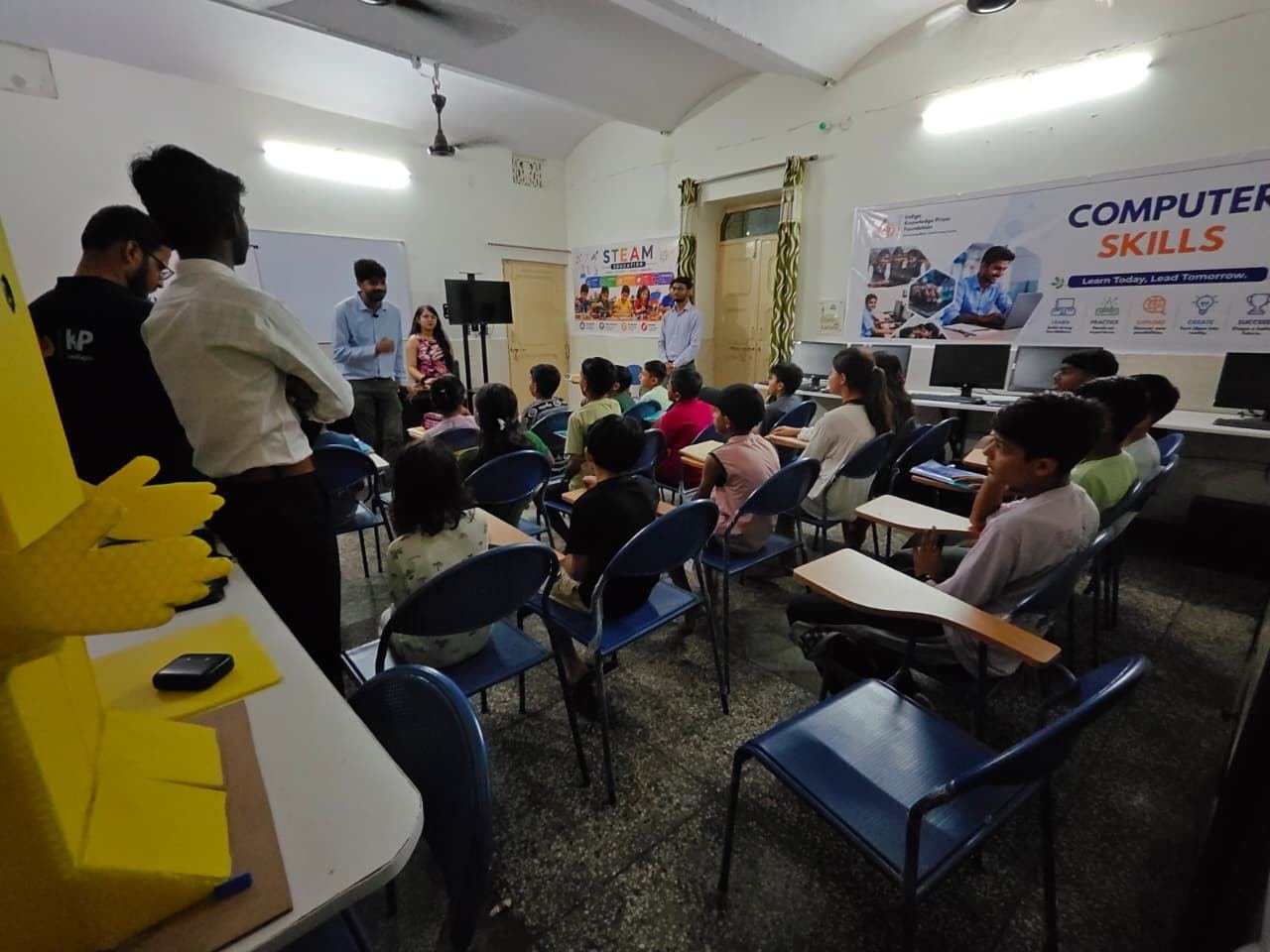 Computer skills session